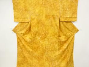 未使用品　楓模様暈し小紋着物